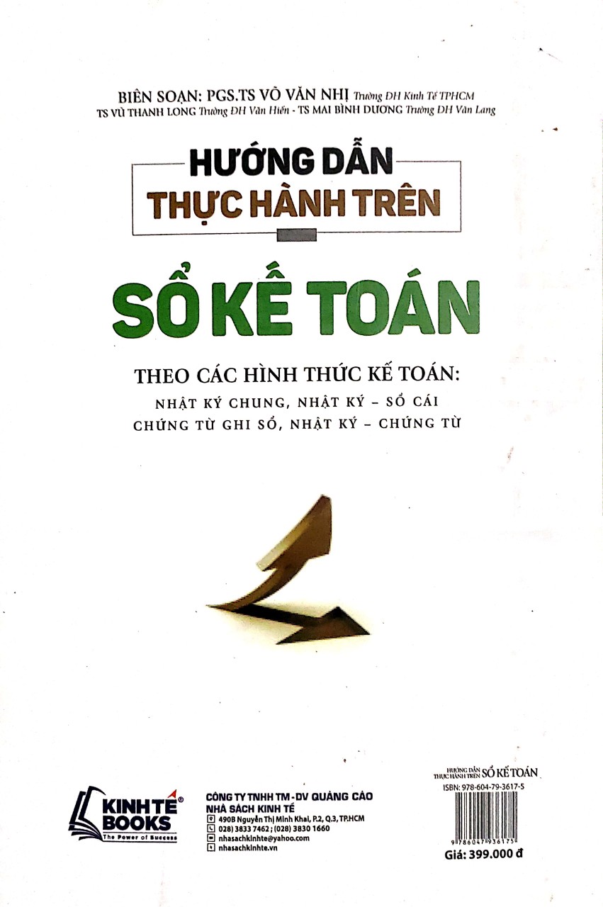 Hướng Dẫn Thực Hành Trên sổ Kế Toán - Theo Các Hình Thức Kế Toán : Nhật Ký chung, Sổ Cái , chứng Từ Ghi Sổ , Chứng Từ