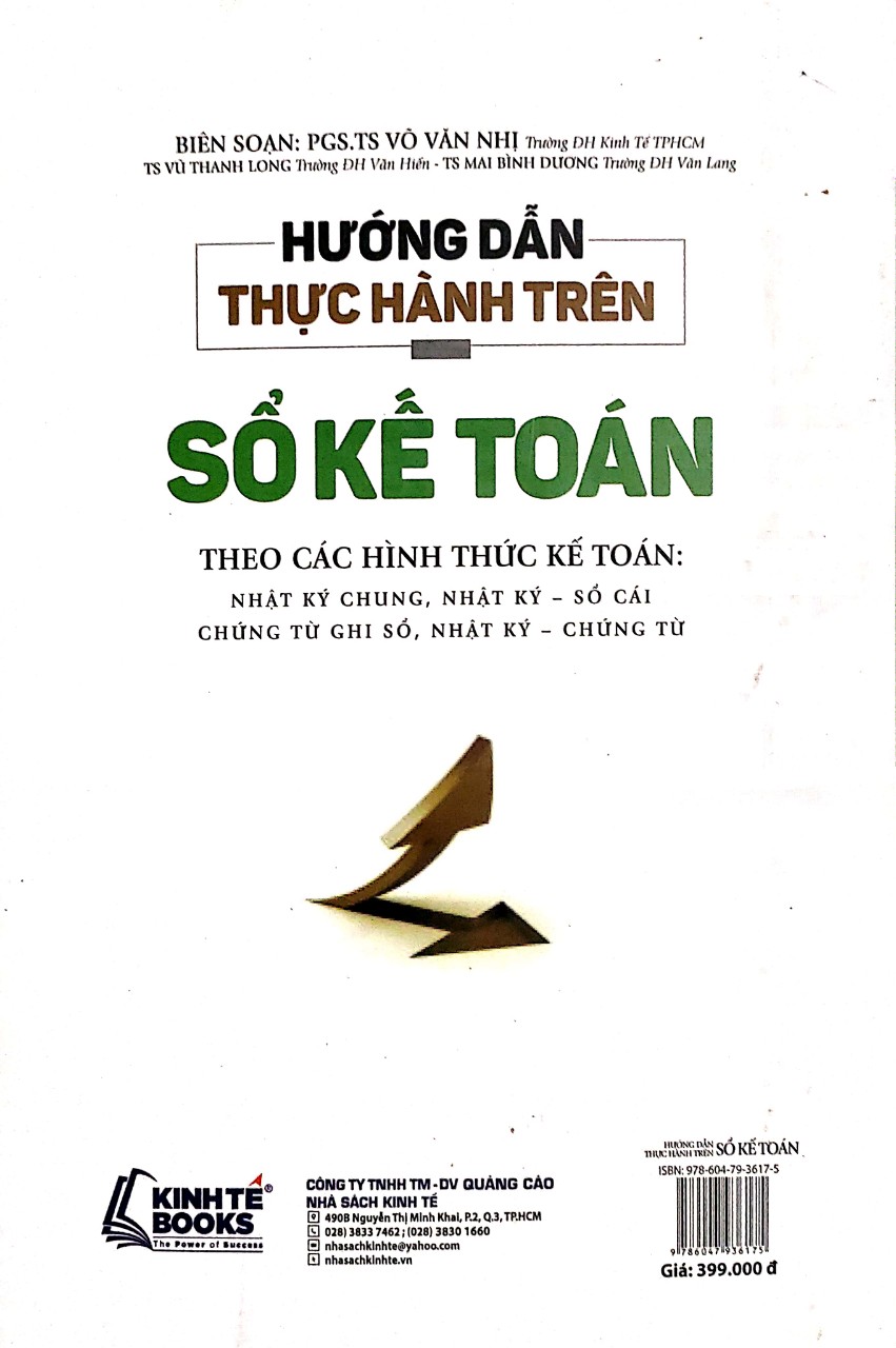 Hướng Dẫn Thực Hành Trên sổ Kế Toán  - Theo Các Hình Thức Kế Toán : Nhật Ký chung, Sổ Cái , chứng Từ Ghi Sổ , Chứng Từ