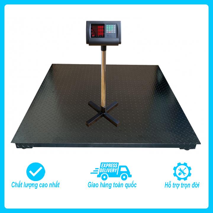Cân sàn điện tử Tính tiền/ Đếm mẫu Yaohua A15E, Mức cân 500kg, độ chia 0.1kg, Sàn cân kích thước 1m x 1m