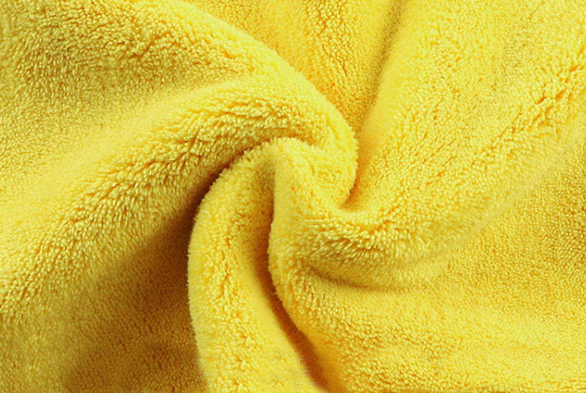 Khăn Lau Xe Ô Tô Đa Năng 2 Lớp Microfiber Siêu Thấm Nước - Dày và Mịn
