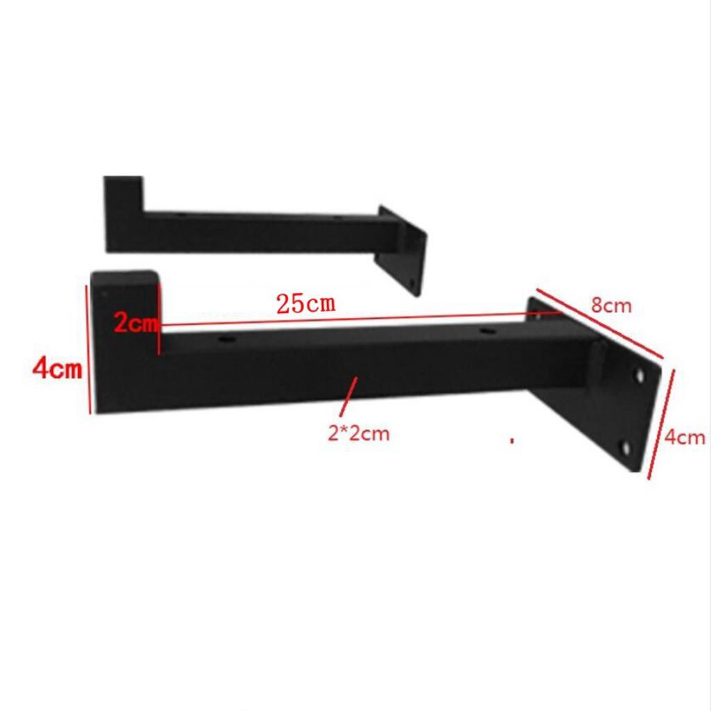 Durable Metal Shelf Brackets Scaffold Board Bracket Fit for 20cm Boards