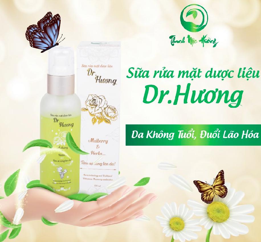 SỮA RỬA MẶT DR.HƯƠNG của THANH MỘC HƯƠNG - Hàng chính hãng