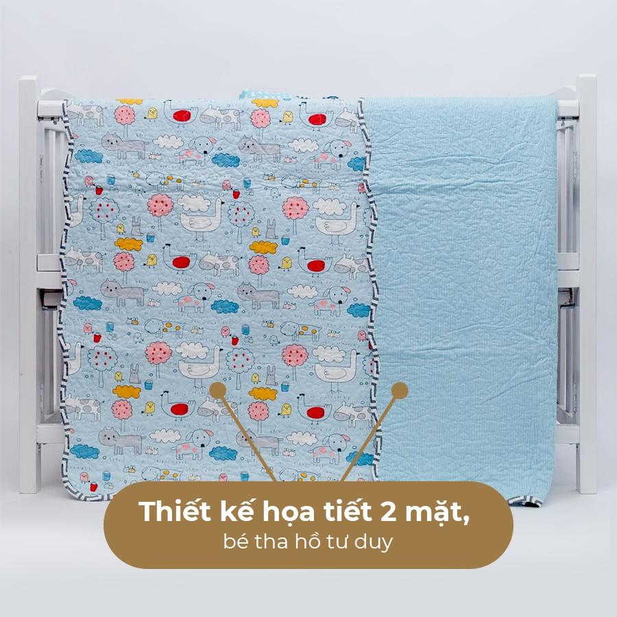 Mền Bông Trẻ Em Khang Home Ấm Áp Cho Giấc Ngủ Của Bé 65x105cm