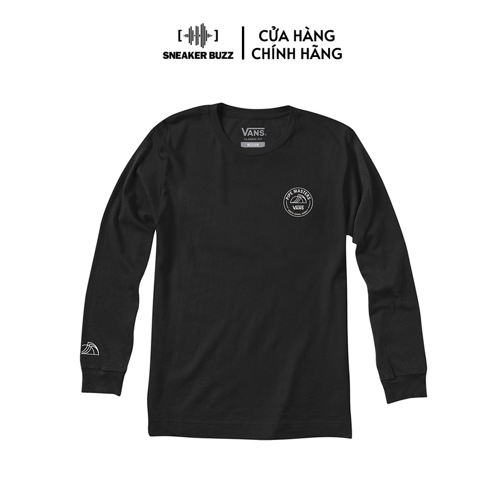 Áo Vans 2022 Pipe Masters Ls Tee VN00060KBLK