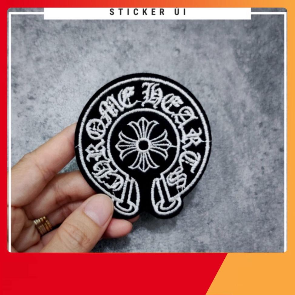 Sticker vải thêu cao cấp - in trước KEO ỦI,Patch ủi dùng để làm miếng vá Quần Áo,áo phao,BALO,quần jogger