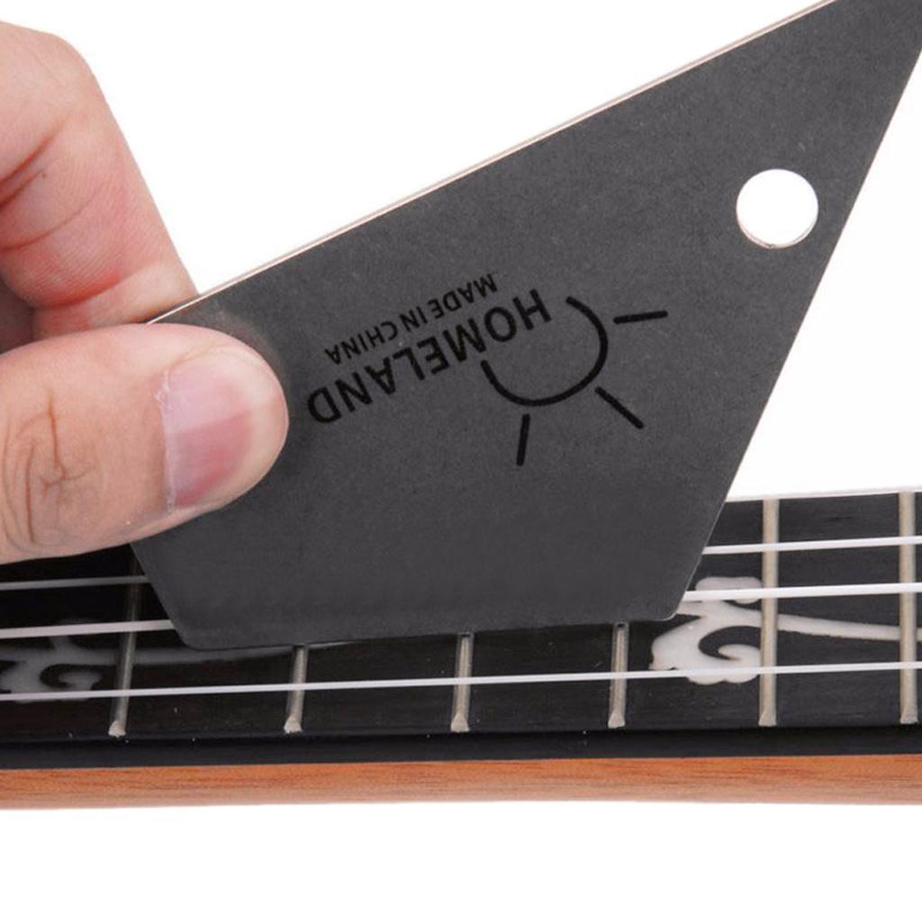 Guitar High Fret Rocker+Protectors+Fret Sanding for Luthier Guitarist Tool