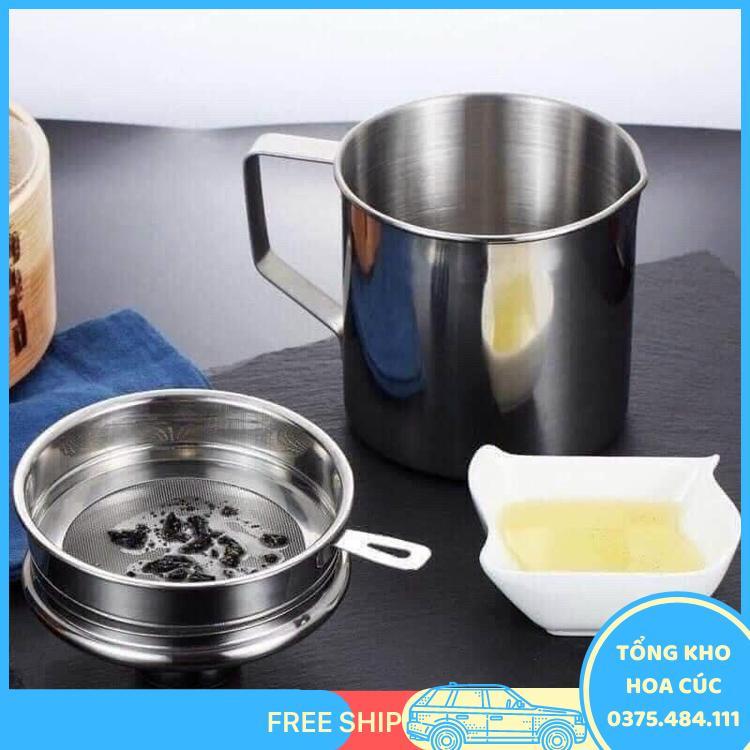 Ca Lọc Dầu Inox 304 Không Thấm Lọc DầU CựC Trong - Vận Chuyển Miễn Phí Toàn Quốc