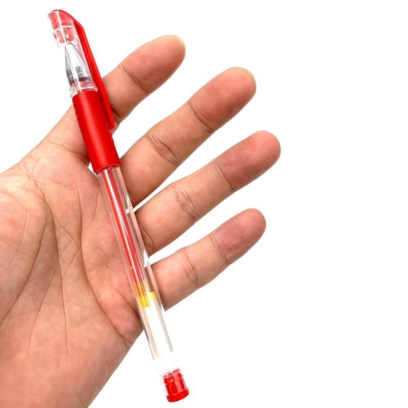Bộ 5 Bút Bi Nước Mini Dominic - Mực Đỏ