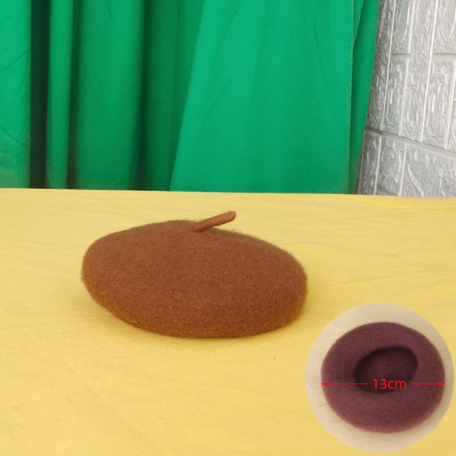 Dog Cat  Wool Yard Hat Durable Adjustable Elastic Rope Costume Warm