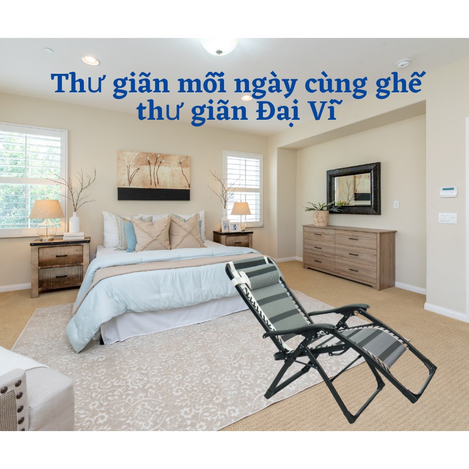 ghế xếp đa năng gấp gọn thư giãn cao cấp Đại Vĩ