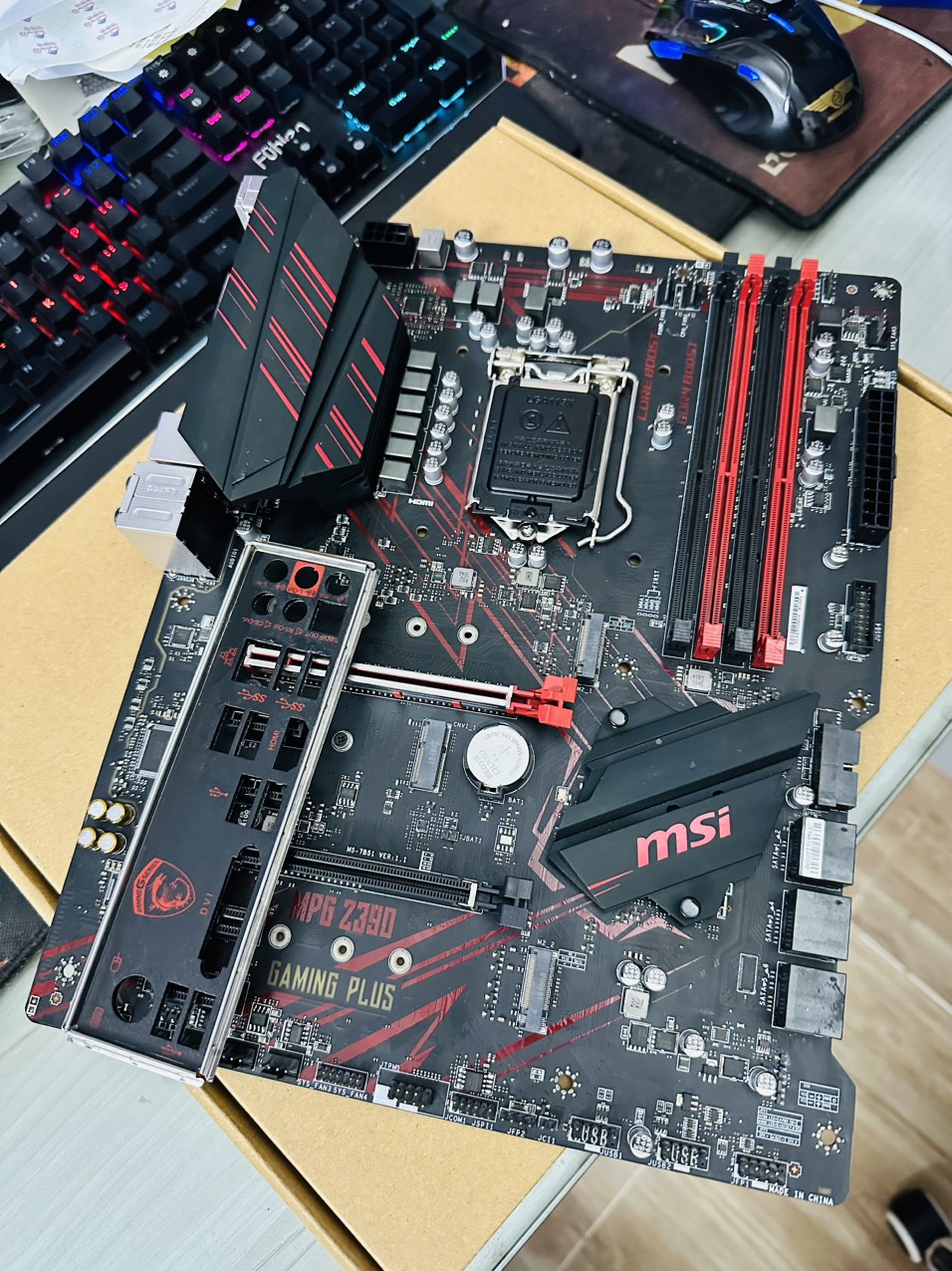 Bo Mạch Chủ (Mainboard) MSI MPG Z390 GAMING PLUS - HÀNG CHÍNH HÃNG