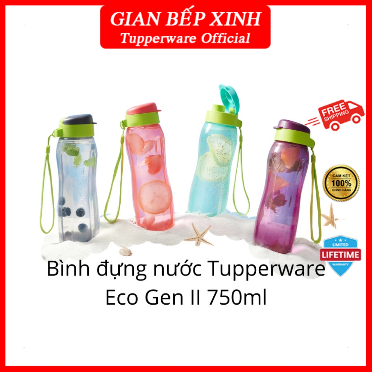 Bình Nước Eco Bottle Gen II 750ml - Tupperware