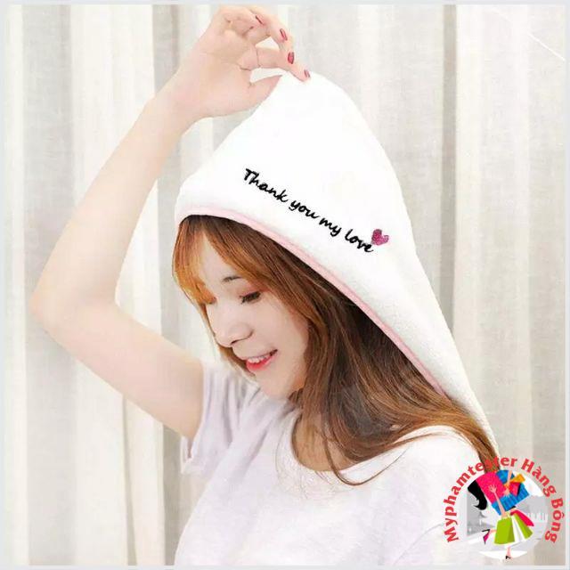 Khăn cuốn tóc thấm nước mau khô