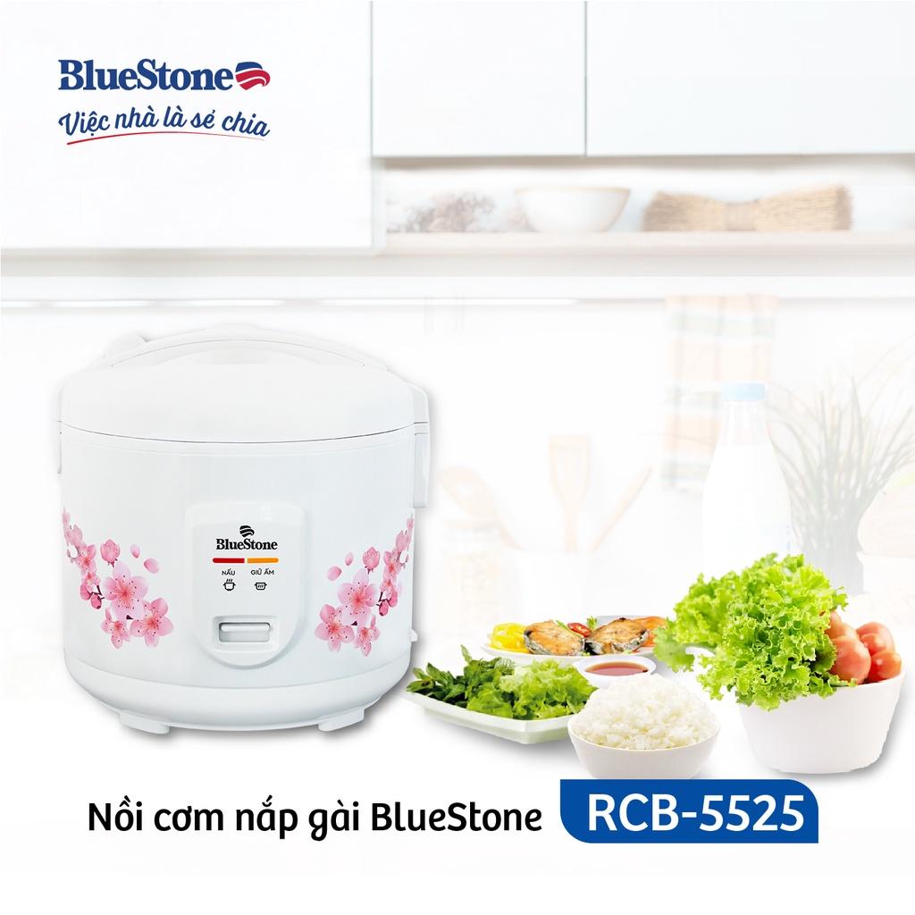 Nồi cơm điện BlueStone RCB-5525 1.8L - Công suất: 900W, Bảo hành 2 năm toàn quốc, Hàng chính hãng