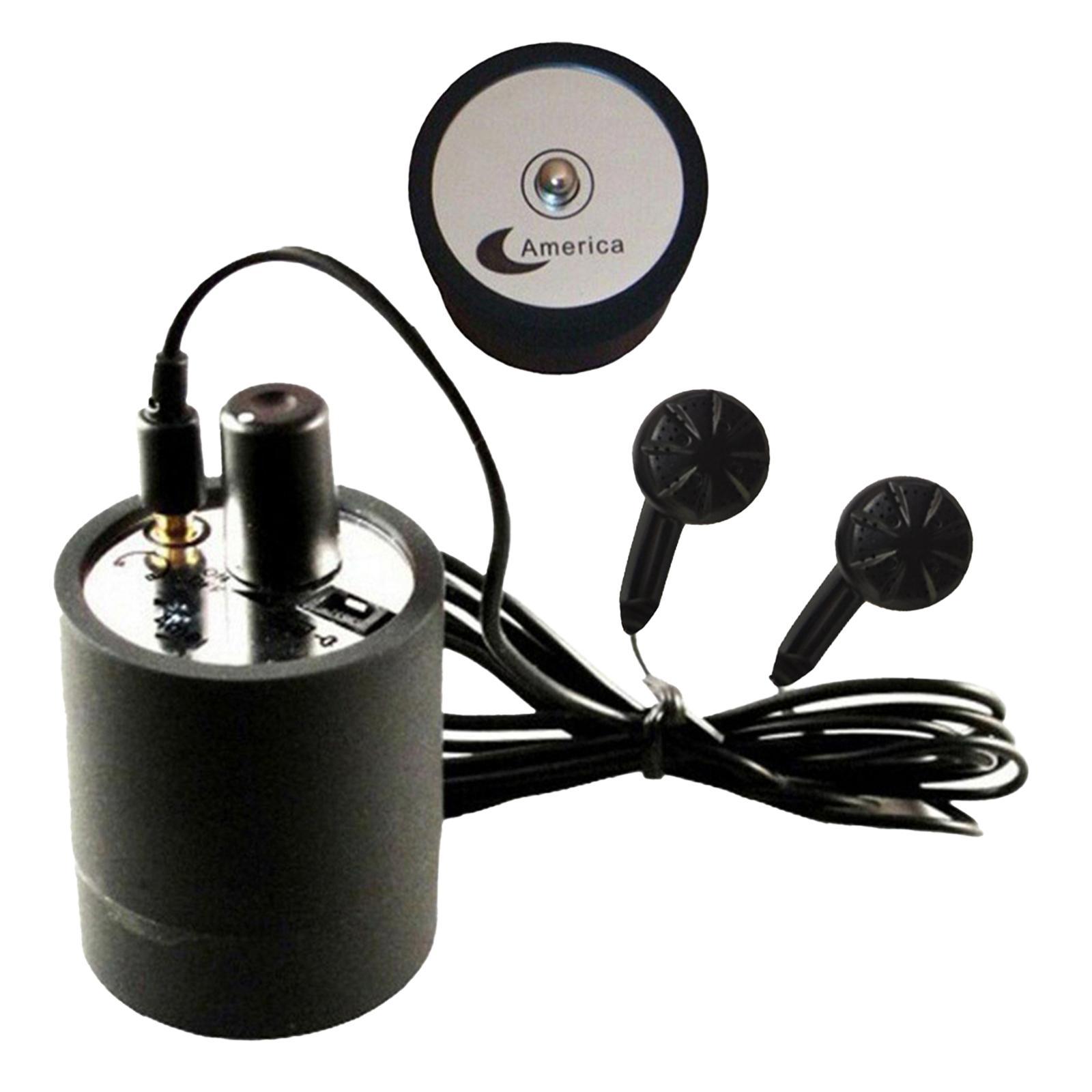 Through Wall Microphone Built in Battery Water Leakage Monitor Tester