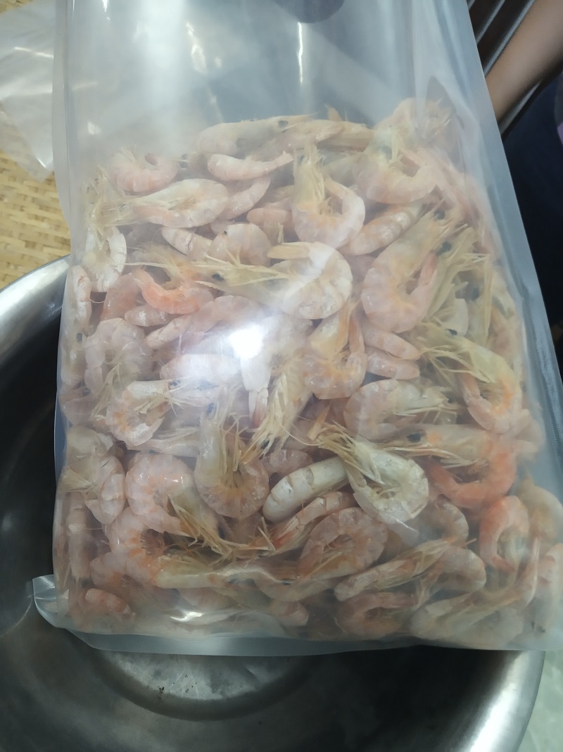 1Kg Tôm khô còn vỏ - hút chân không