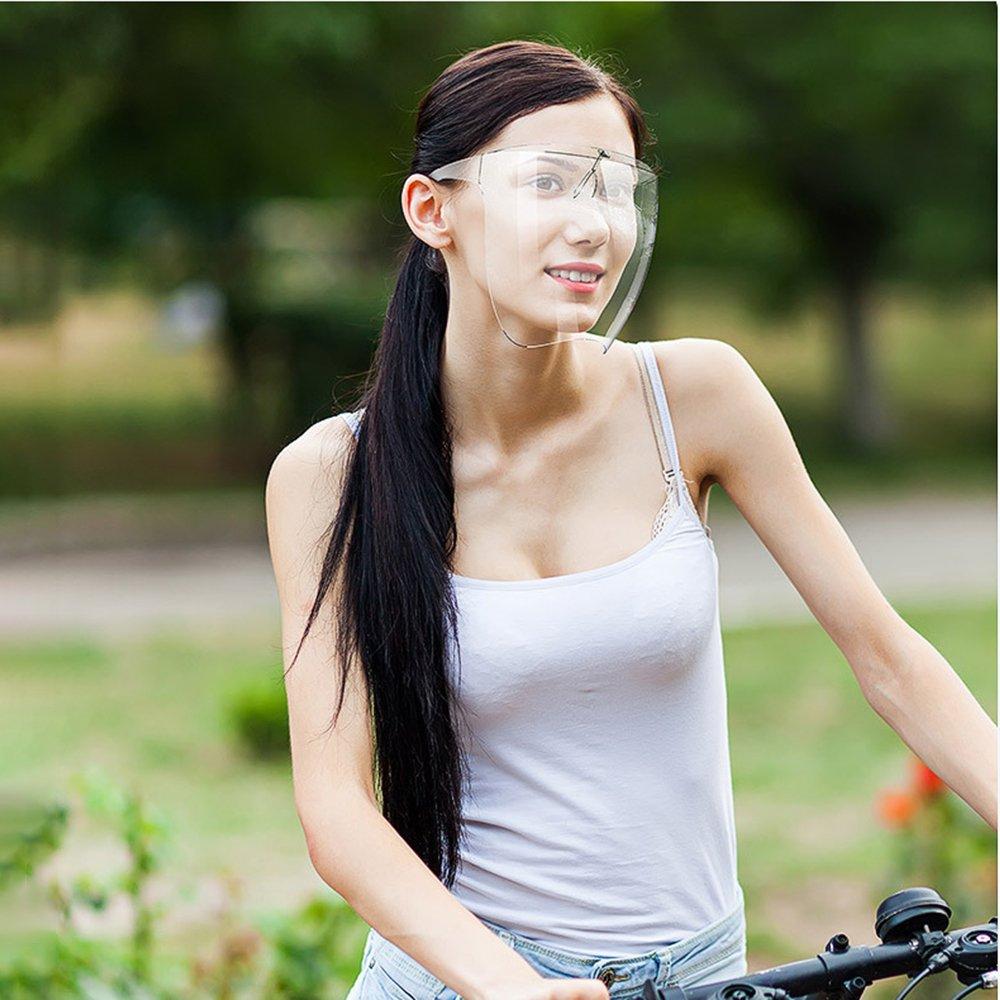 Kính Bảo Hộ Trong Suốt Chống Bụi, Chống Giọt Bắn Full Mặt Bảo Vệ Mắt Hàng Xịn Có Lỗ Ở Quai Đeo Tai, Mặt Kính Chống Xước Fa Shield - Vận Chuyển Miễn Phí Toàn Quốc