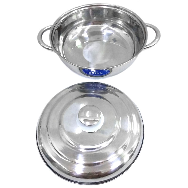 Nồi nấu lẩu Inox 5 dem Nắp Inox Rainy  - XTT-RNLAU-5D