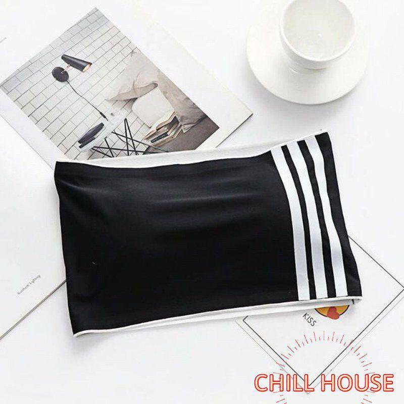 HÓT HÍT-Áo Bra Quây Đúc Su Trơn Không Dây kẻ sọc 8008 HÓT HÍT - CHILLHOUSE