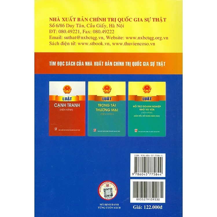 Luật Doanh Nghiệp (Hiện Hành) (Sửa Đổi, Bổ Sung Năm 2022)