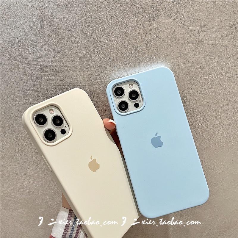 Ốp điện thoại silicon chống sốc màu trắng cổ điển thời trang cho iPhone 12 11 Pro Max Ix Xs Max Xr Se2 6 6s 7 8 Plus