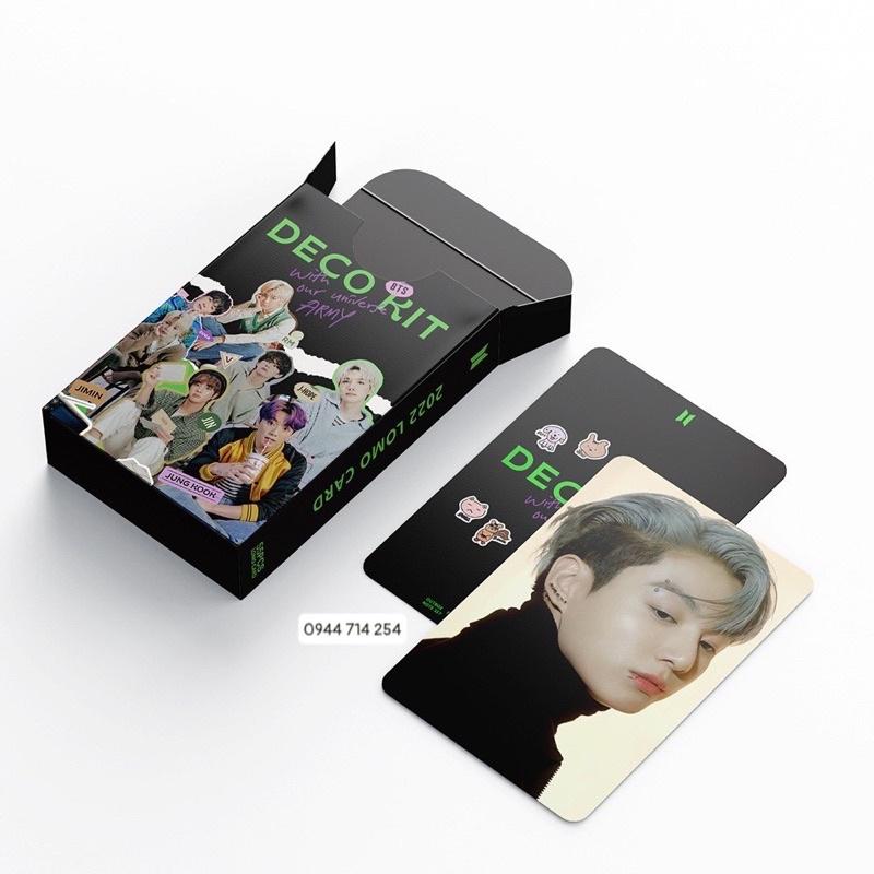 Bộ 55 ảnh BTS Lomo BTS Deco Kit 2022 (Đủ thành viên)