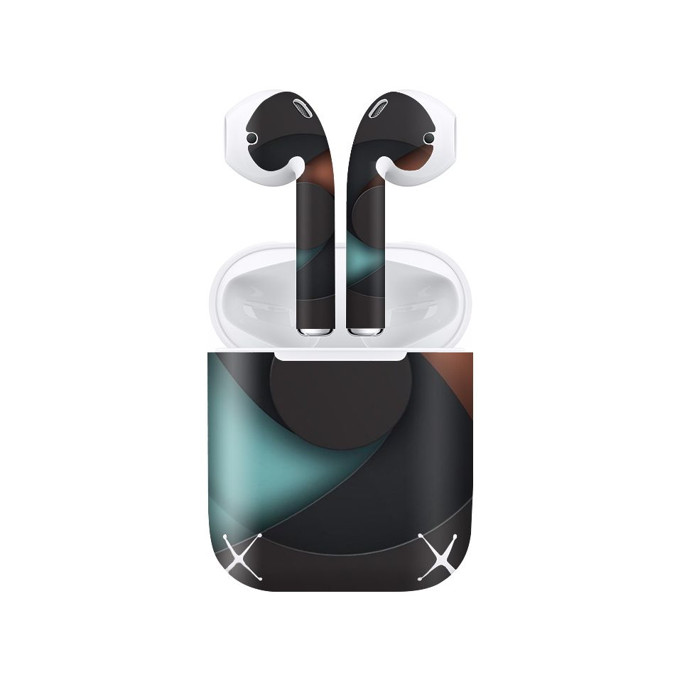 Miếng dán skin chống bẩn cho tai nghe AirPods in hình Họa tiết - HTx009 (bản không dây 1 và 2)