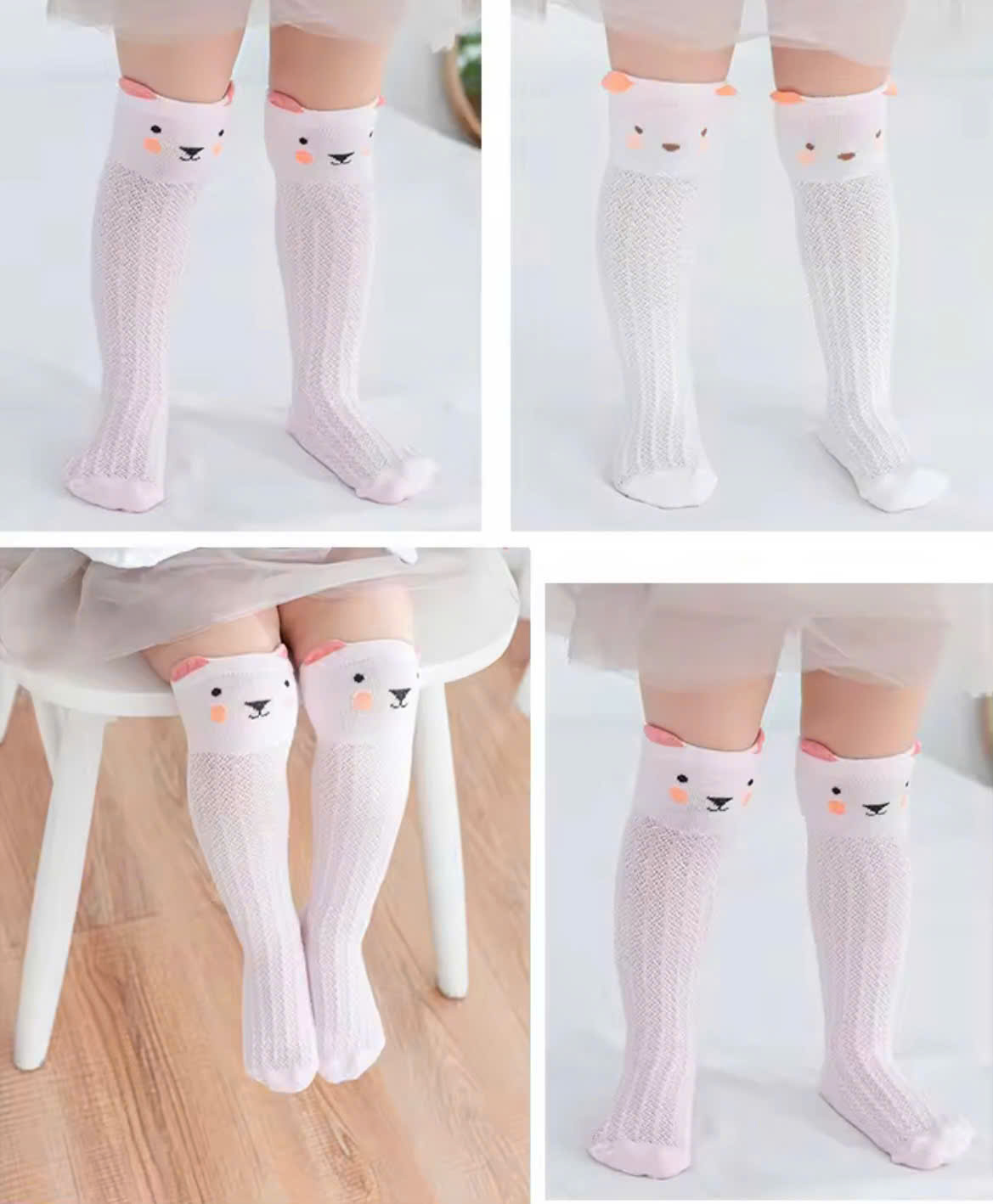 TẤT VỚ MỀM MẠI THÔNG HƠI DỄ THƯƠNG 15 TỪ 0-3 TUỔI DÀNH CHO BÉ SƠ SINH BÉ GÁI