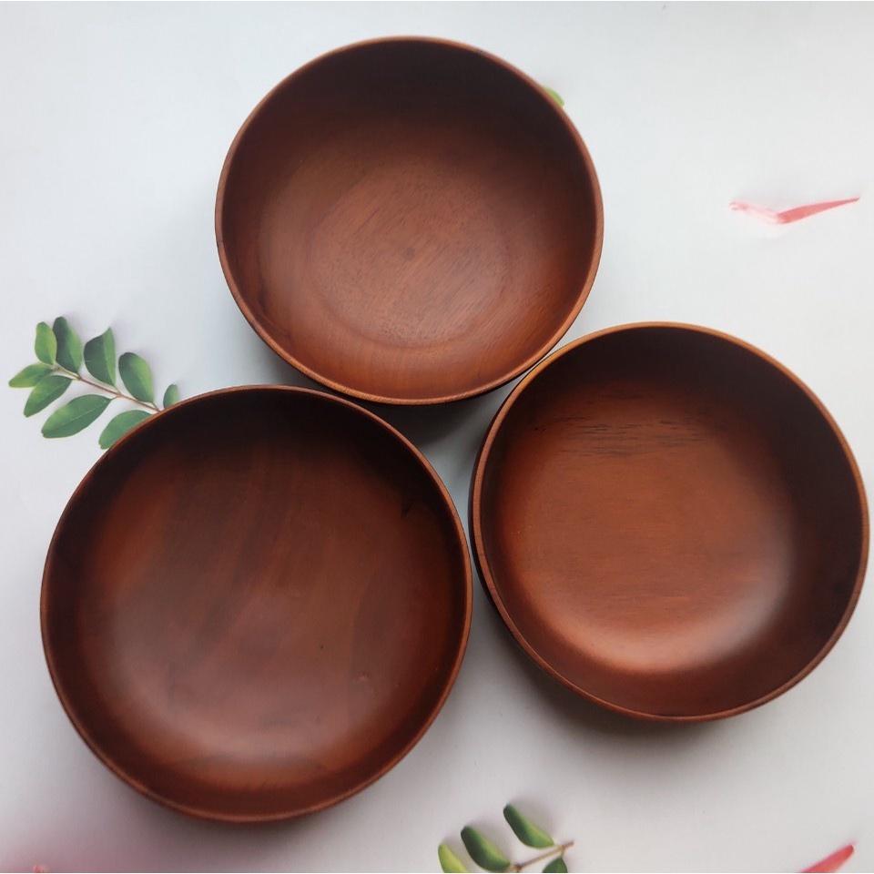 BÁT SALAD GỖ KEO 18X5 CM, BÁT KEO TỰ NHIÊN, CHỤP ẢNH TRANG TRÍ