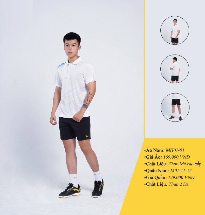 Quần áo Cầu lông, bóng bàn, thể thao đồng đội, hội nhóm - Hàng công ty - Chất Mè rất đẹp co dãn 4 chiều, đảm bảo nhận hàng sẽ ưng.