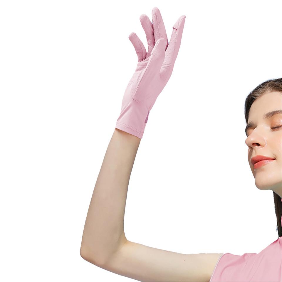 Đôi găng tay chống nắng chất liệu lụa mát thoáng khí cho nữ