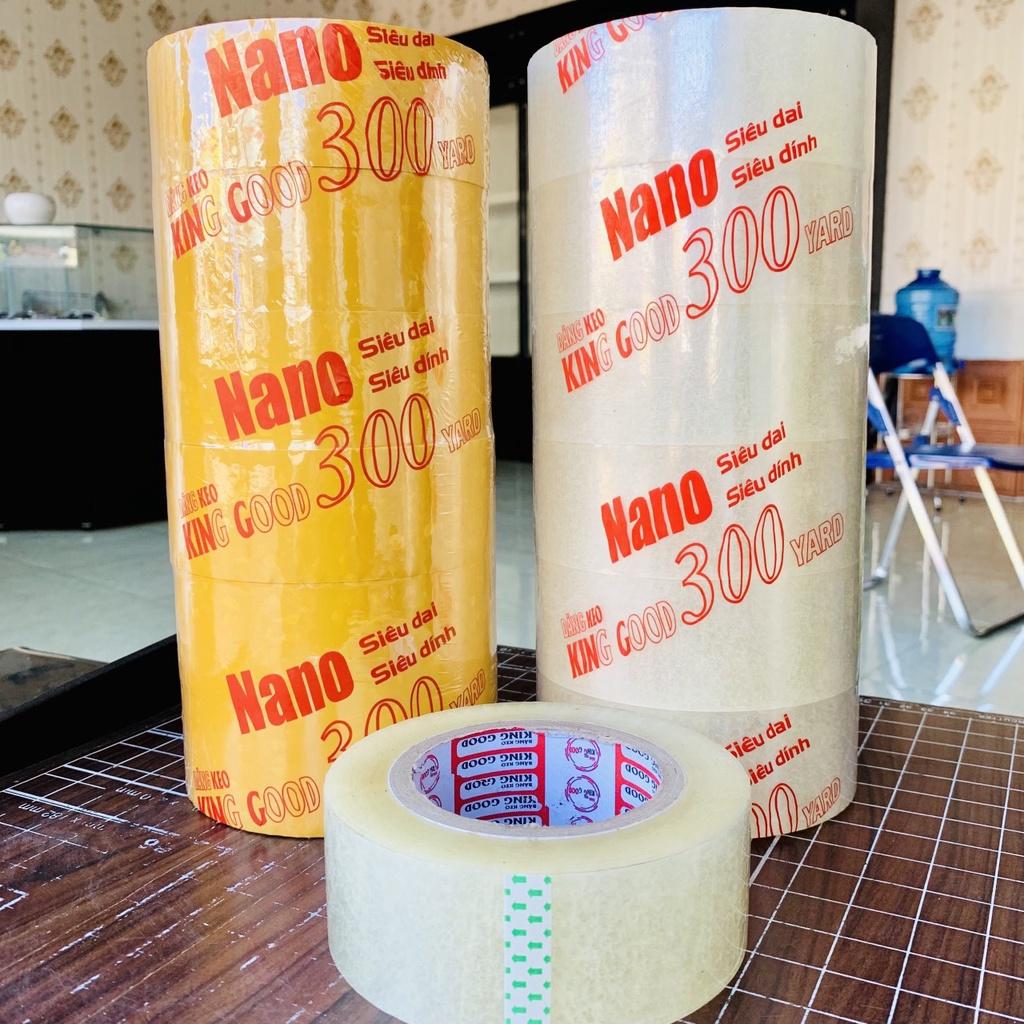 Cuộn băng keo Nano siêu dính , siêu dai gói hàng loại 300 yard HJL111