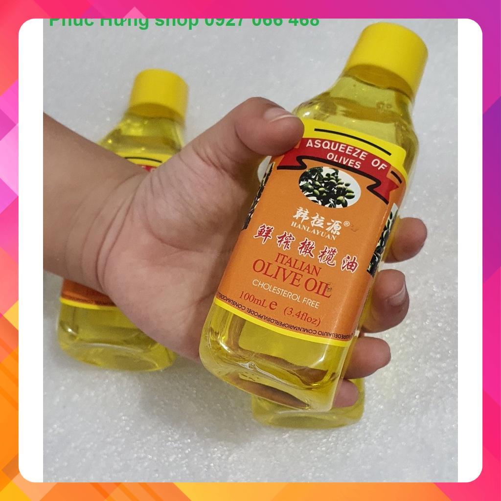 Dầu Oliu lau mực học trên da giả phun xăm thẩm mỹ 100ml