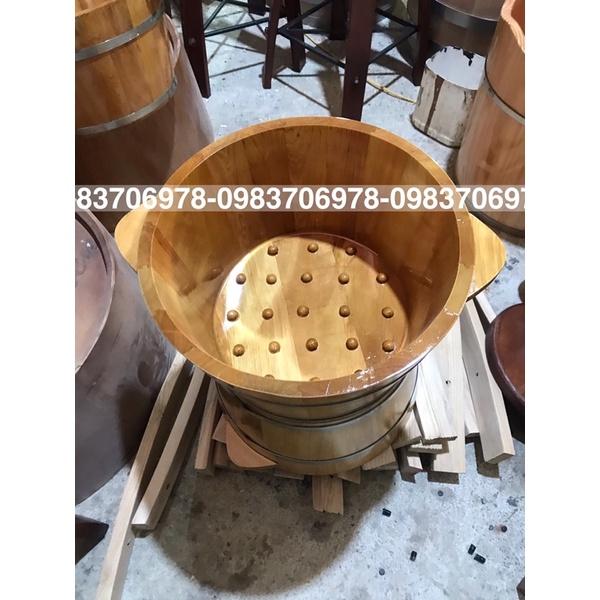 Chậu gỗ ngâm chân chậu đẹp loại 1