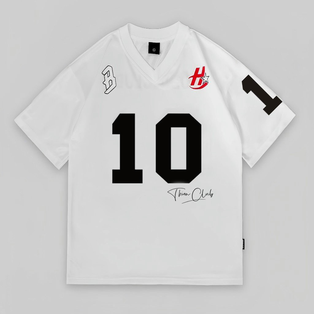 Áo thun số 10 phong cách UNISEX nam nữ Local Brand Streetwear Form Rộng ao tay lỡ chất liệu bóng chiếu