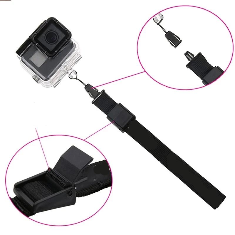 Dây đeo dây đeo dây nylon dây buộc dây buộc dây có thể điều chỉnh cho GoPro Hero 9 8 7 6 SJCAM DJI OSMO Action Camera Phụ kiện