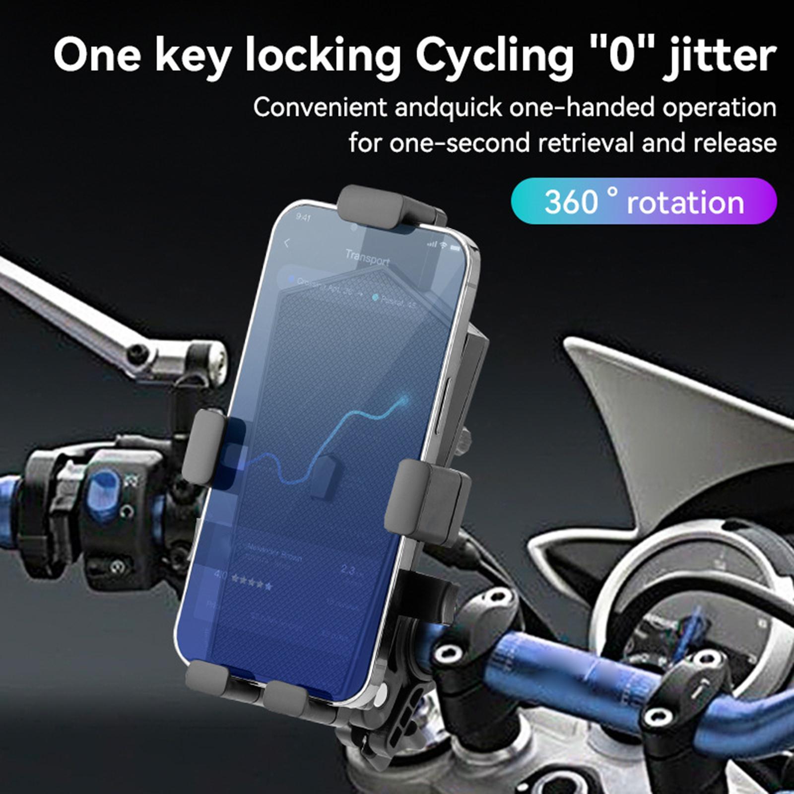 Bike Phone Holder for Handlebar Accessories Cell Phone Holder for Motorcycle