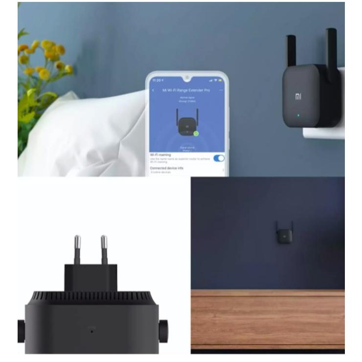 (BẢN QUỐC TẾ) Kích sóng wifi Xiaomi Pro Mi Wifi Repeater Pro R03 phiên bản mới 300Mbps , thiết bị mở rộng sóng wifi X