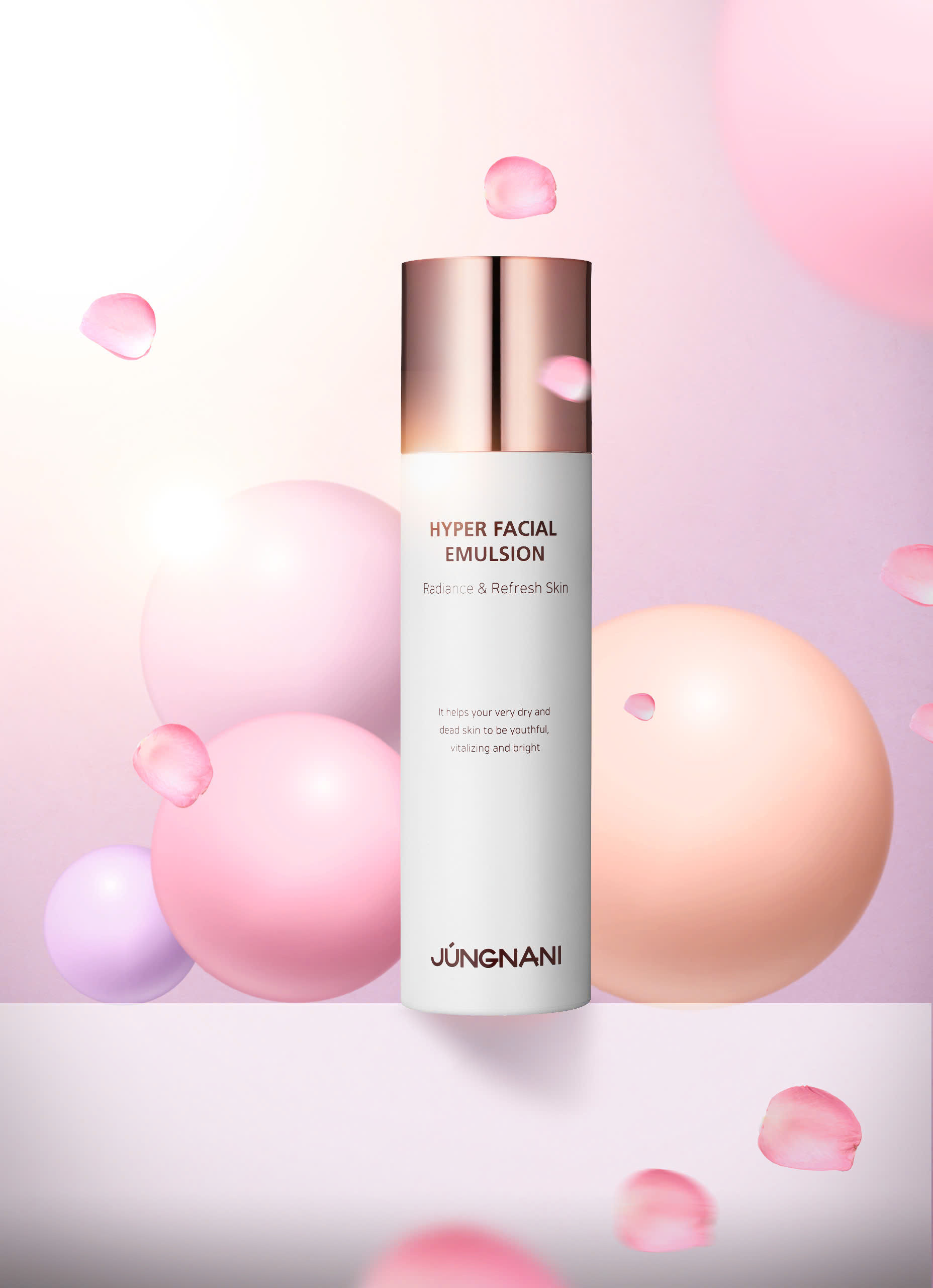Sữa dưỡng Jungnani Hyper Facial Emulsion nuôi dưỡng làn da trắng sáng mịn màng Hàn Quốc 120ML