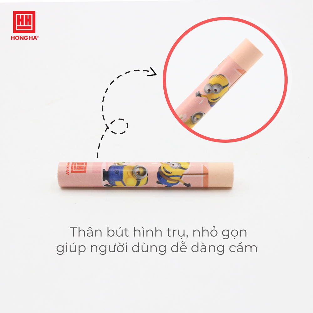 Sáp dầu Hồng Hà Minions 12/18/24 màu - 8131/8132/8133