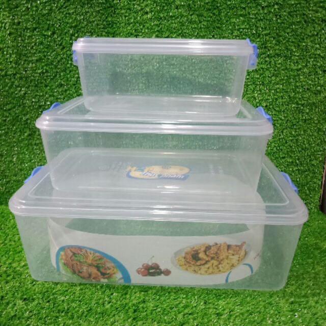 Bộ 3 hộp nhựa đựng thực phẩm Việt Nhật