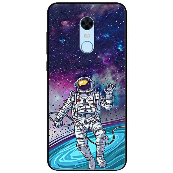Ốp lưng dành cho Xiaomi Redmi Note 5  - Phi Hành Gia Vũ Trụ