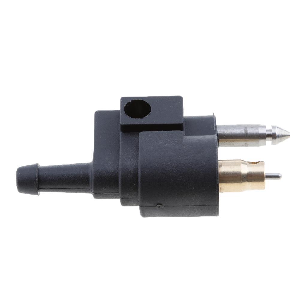 6 Pieces /4" Hose Line Connector Fuel Line Joint Fittings