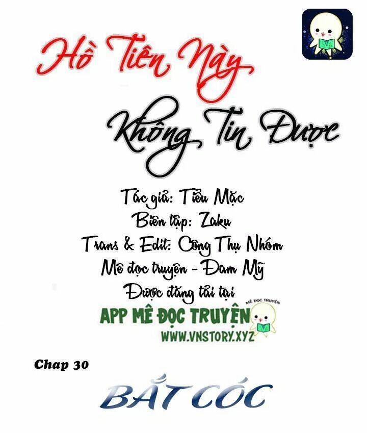 hồ tiên này không tin được chapter 30 2