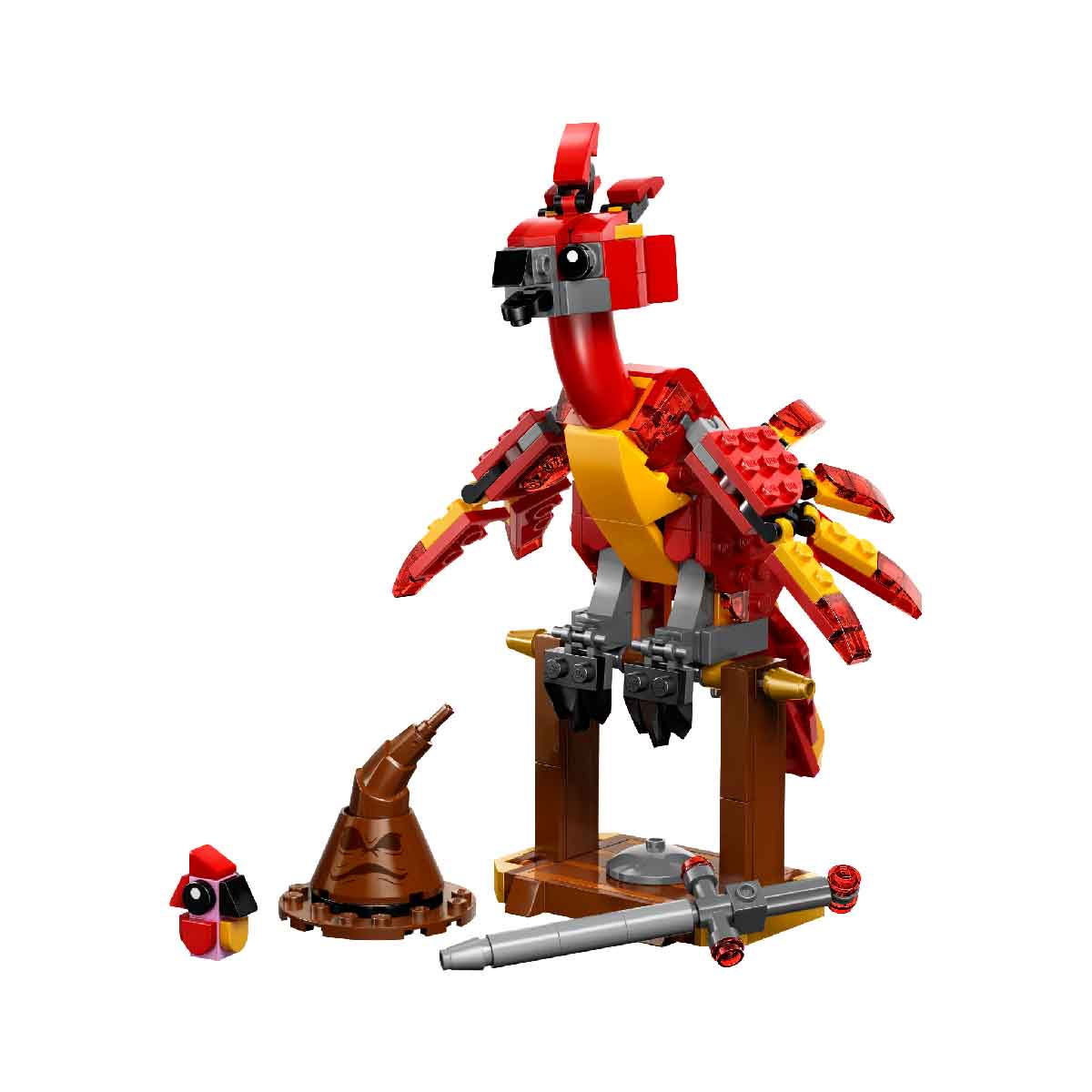 LEGO HARRY POTTER 76448 Đồ Chơi Lắp Ráp Phượng Hoàng Lửa Của Dumbledore (299 chi tiết)