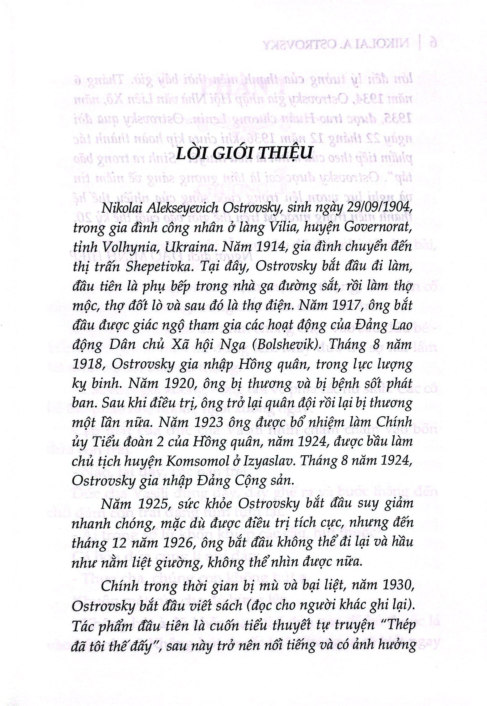 Sách - Thép Đã Tôi Thế Đấy