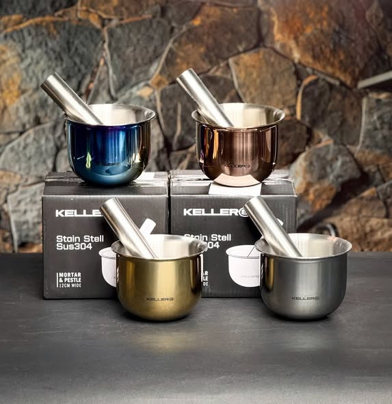 SET CHÀY CỐI INOX NHÀ KELLER hàng chính hãng