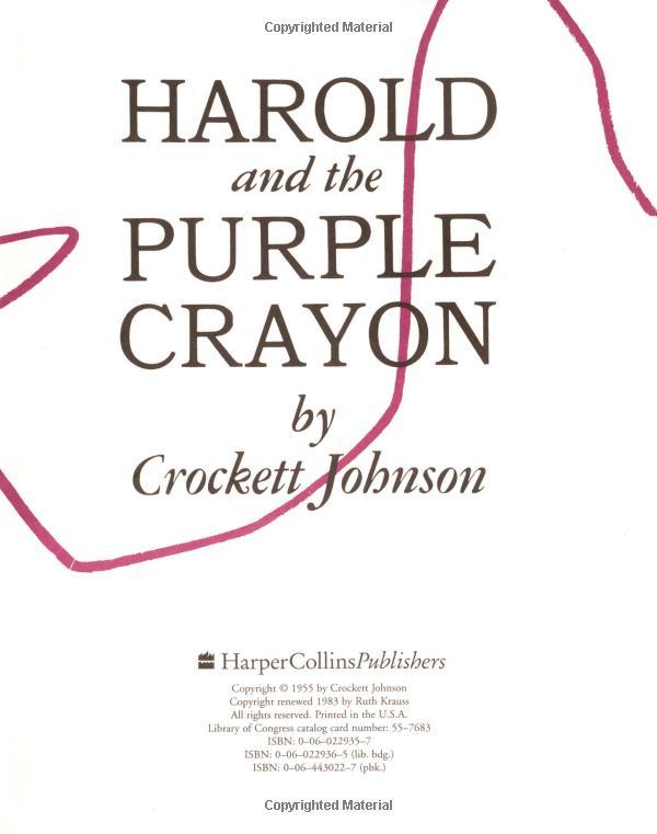 Harold And The Purple Crayon