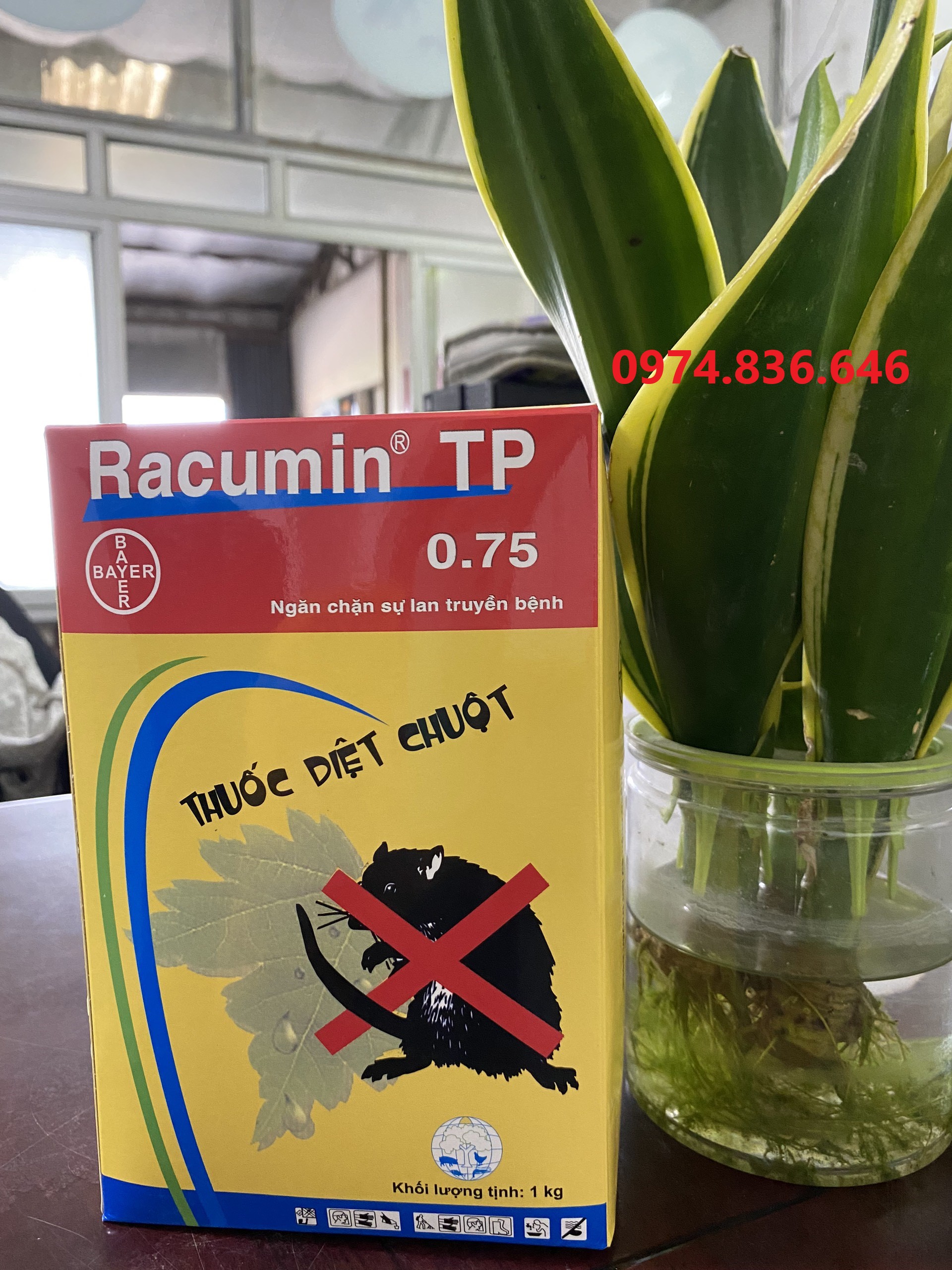 Siêu diệt chuột thông minh Racumin 0.75 TP 1kg