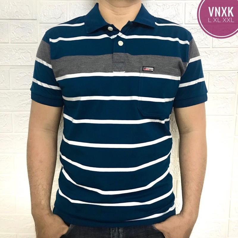 Áo Thun nam lớn tuổi có túi️ Hàng VNXK ️Áo thun nam trung niên có túi ( chất liệu cotton 100%)